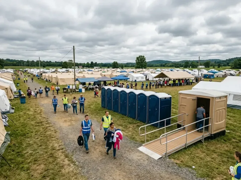 disaster-relief-camp-restrooms-010 — frequently asked questions, Dumpster & Portable Bathrooms Rental in Morganfield, KY